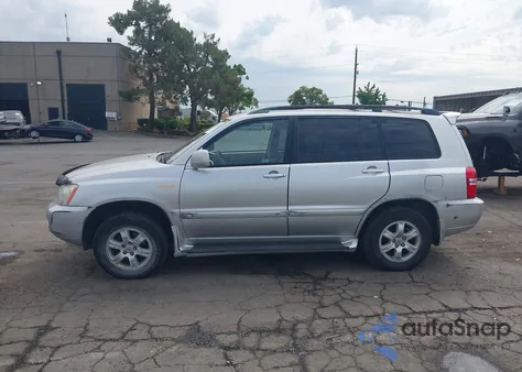 2001 Toyota Highlander V6 from USA, damaged, VIN JTEHF21A210031686